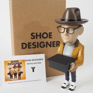 MIGHTY JAXX DANIL YAD SHOE DESIGNER Vinyl Toy Figure Air Jordan Tinker Hatfield